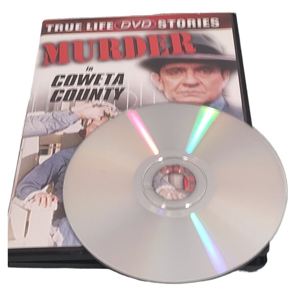 Vntg 2001 Murder In Coweta County DVD Andy Griffith Johnny C. True Life Stories - Picture 8 of 8